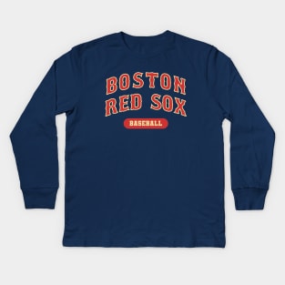 boston red sox Kids Long Sleeve T-Shirt